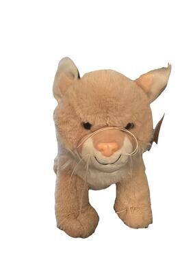 The Bear Factory Lynx Plush Stuffed Animal Toy 16" with Tag